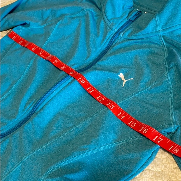 Puma Dry Cell Athletic Top - Full Front Zip - Sz S - Picture 12 of 13